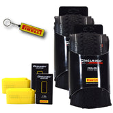 Pirelli Cinturato Gravel RC 40-622 (700 x 40c) Race Bicycle Tire & 33/45-622 Presta Cinturato SmarTUBE - SpeedGrip Compound, Tubeless Ready Bike Tire with Keychain (2 Pack Tires & Tubes)